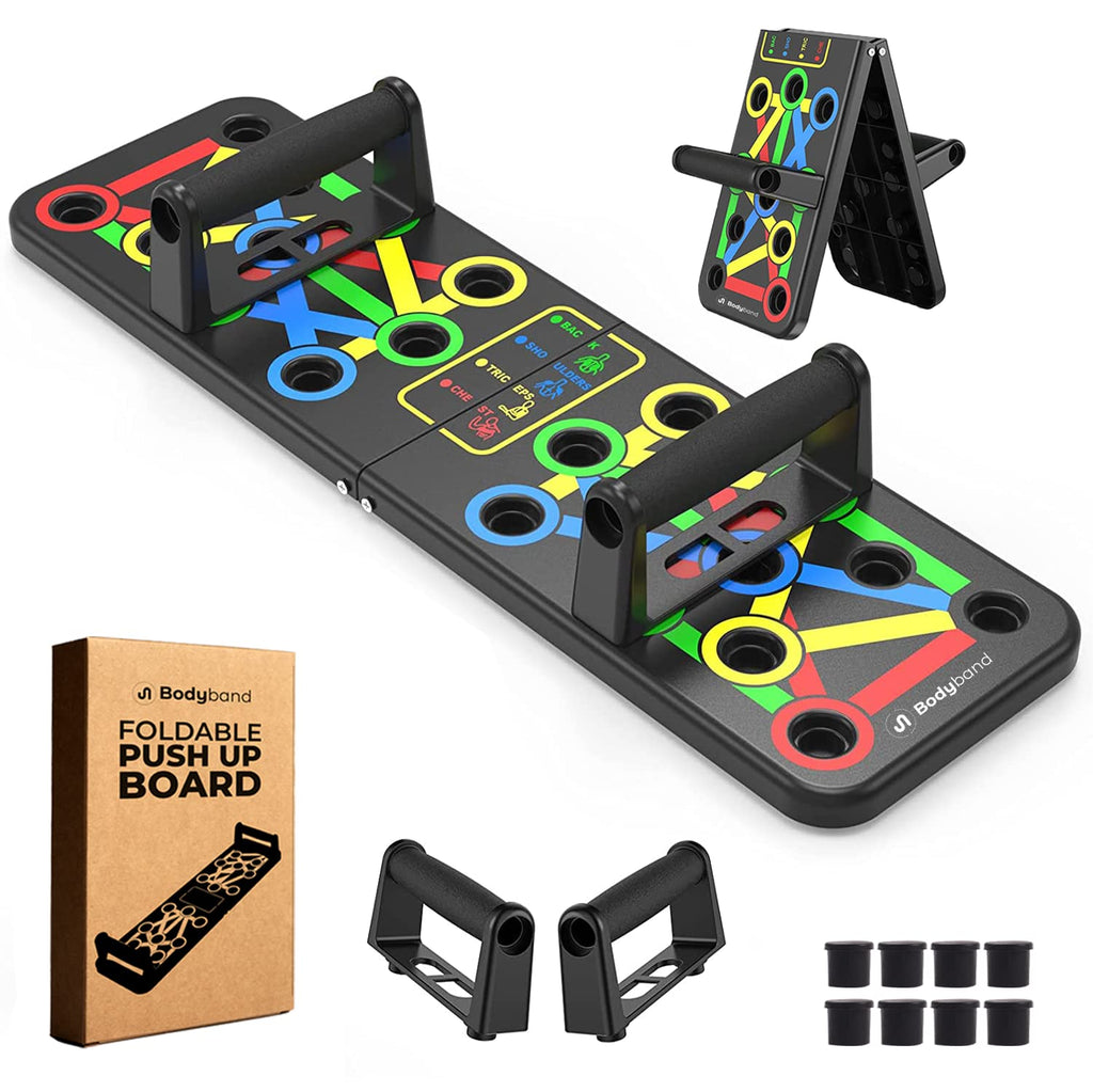 Push Up Board Fitness System – Portable Home Workout Trainer