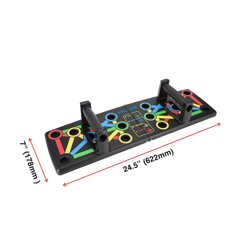 Push Up Board Fitness System – Portable Home Workout Trainer