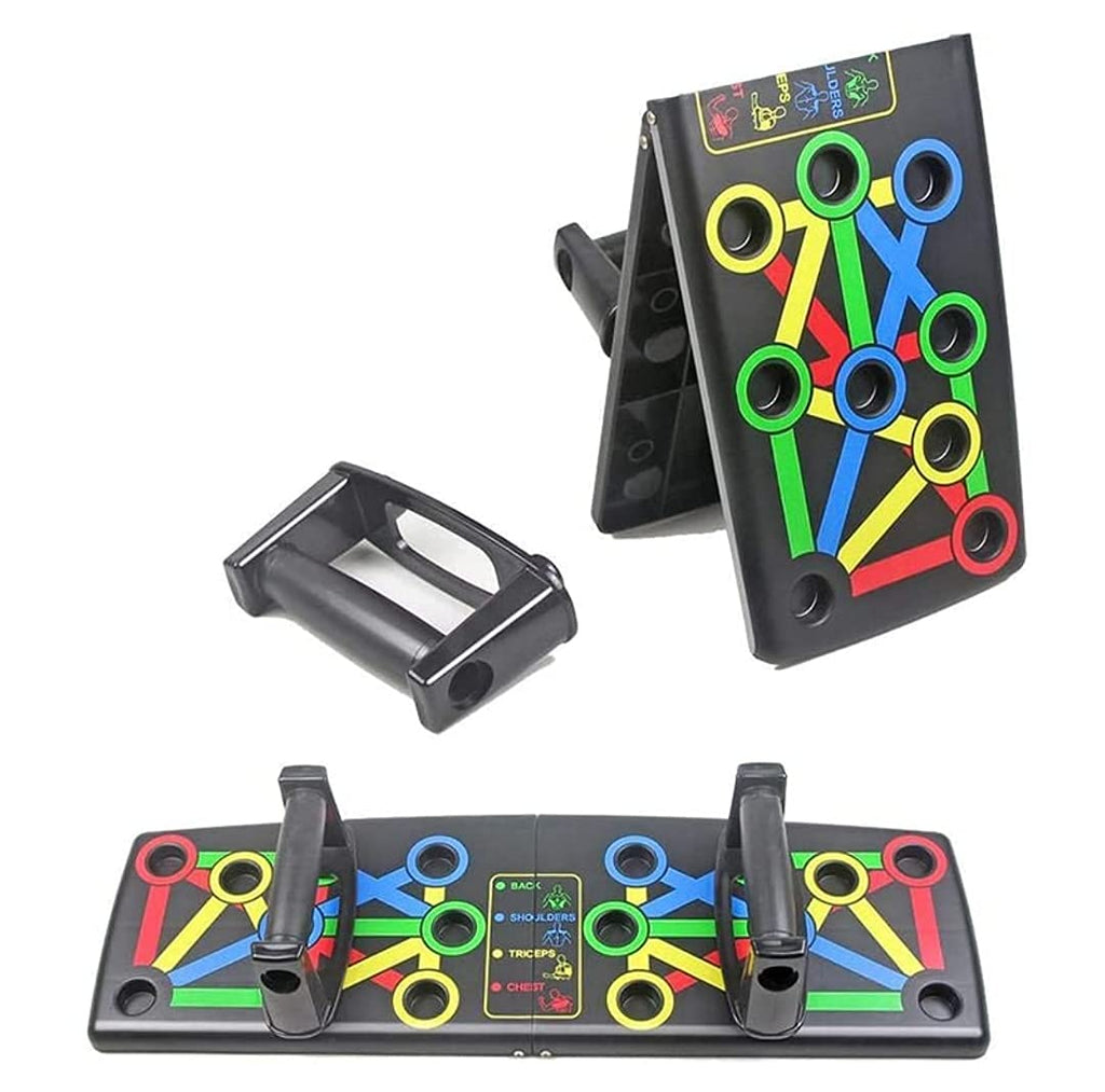 Push Up Board Fitness System – Portable Home Workout Trainer